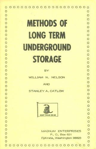 Methods of Long Term Underground Storage