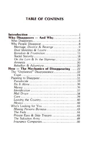 How to Disappear Completely and Never Be Found