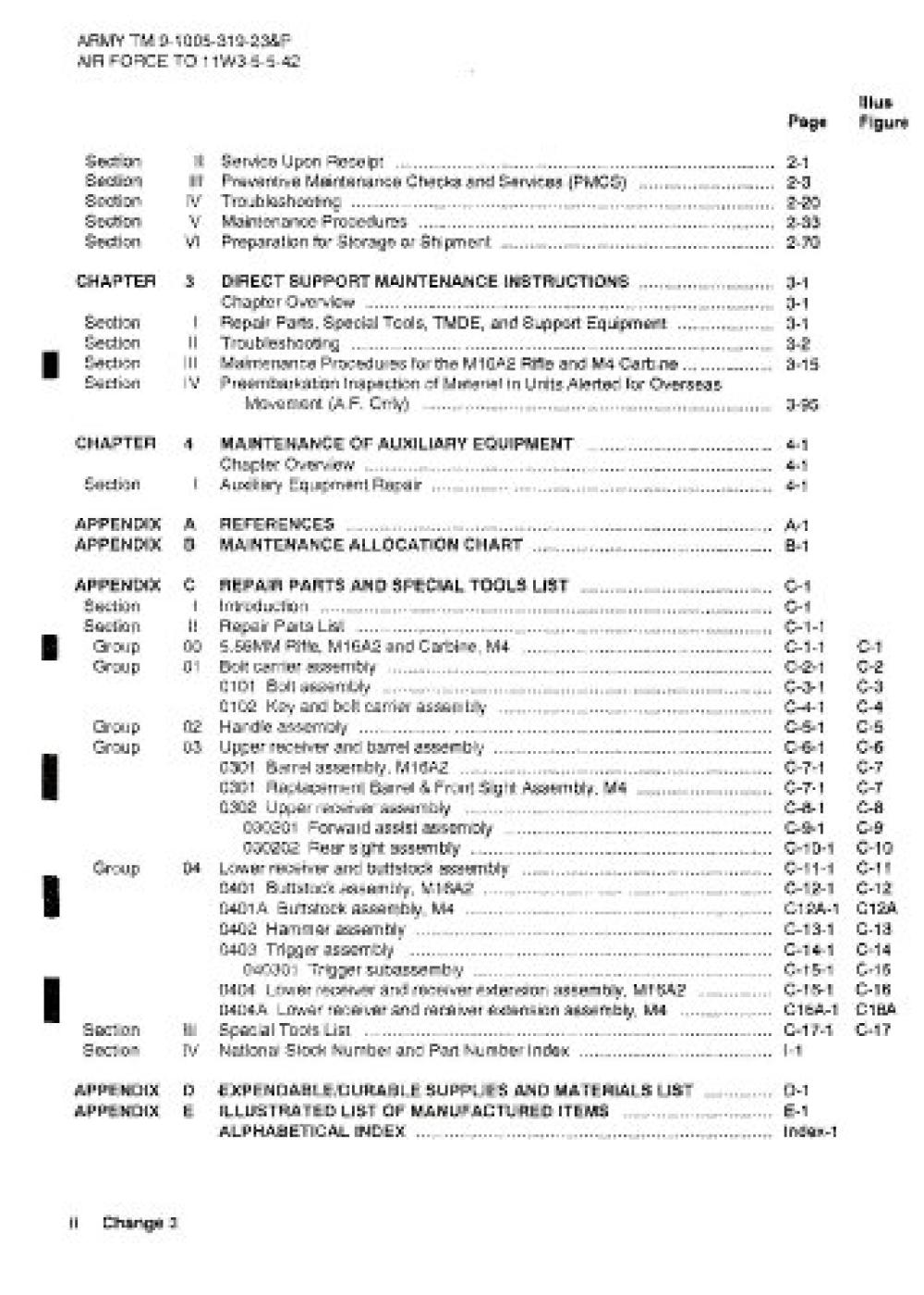 M4 Carbine M16A2 W/E Armorer's Guide
