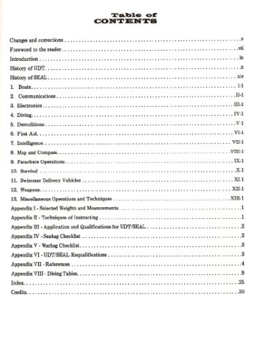 US Navy Seal Combat Manual