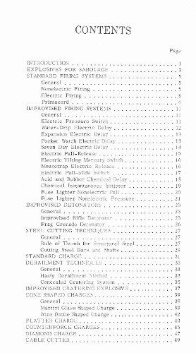 CIA Improvised Sabotage Devices