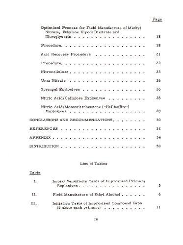 Explosives and Propellants