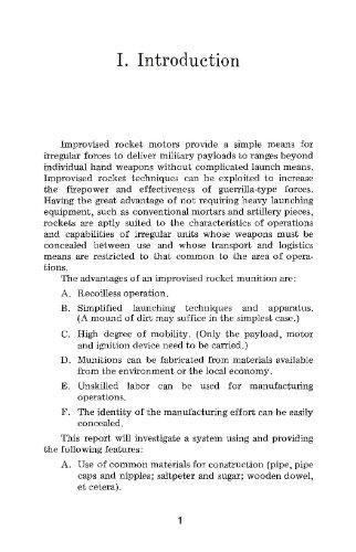 Improvised Rocket Motors