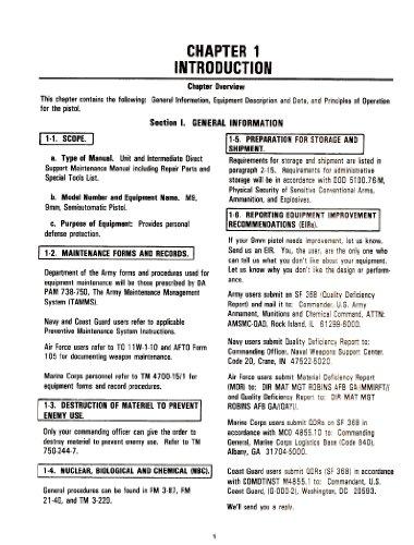 Beretta Semiautomatic Pistol