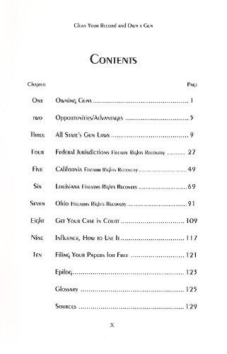 Clear Your Record and Own a Gun