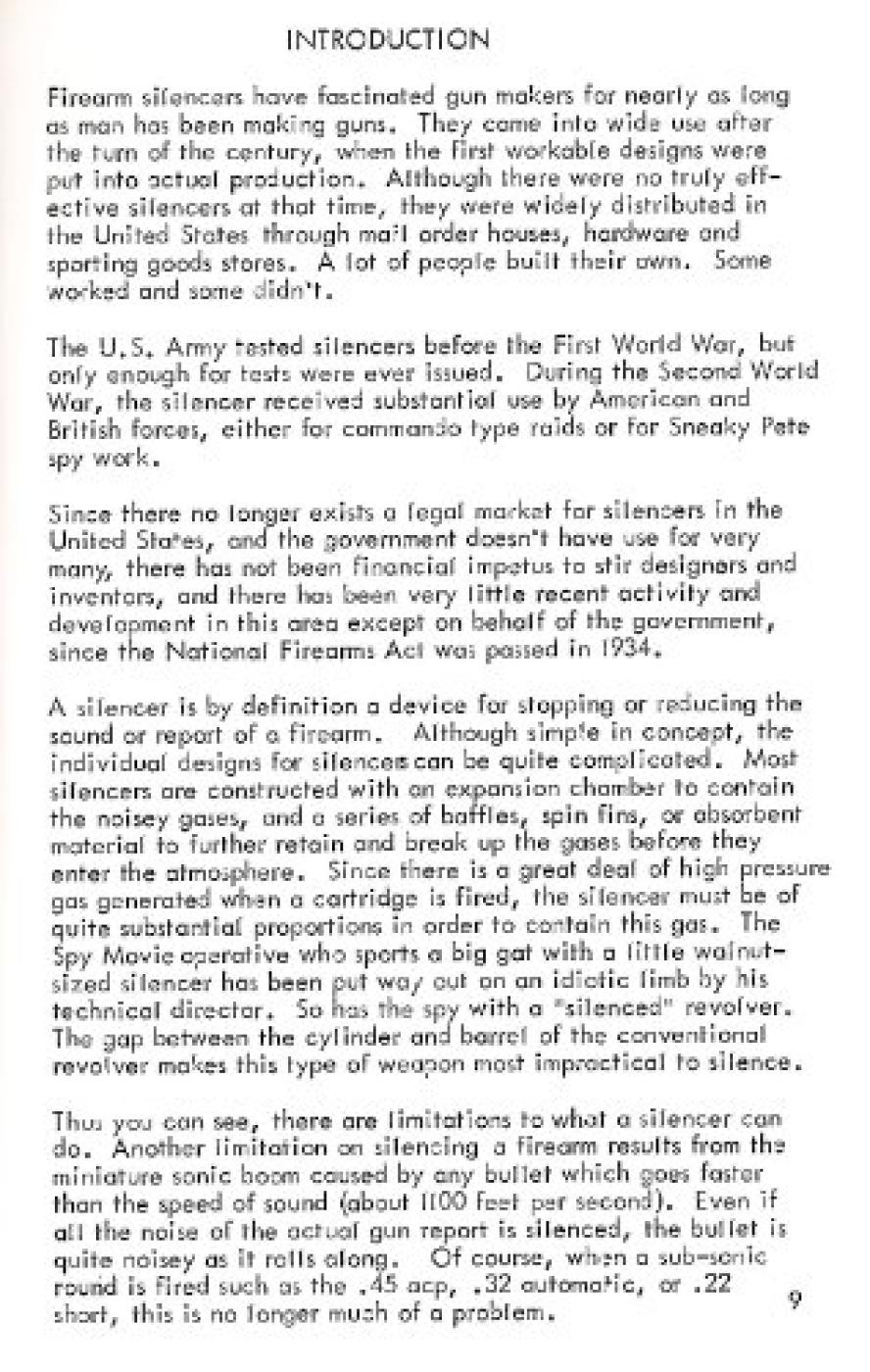 Firearm Silencers, Vol. 3
