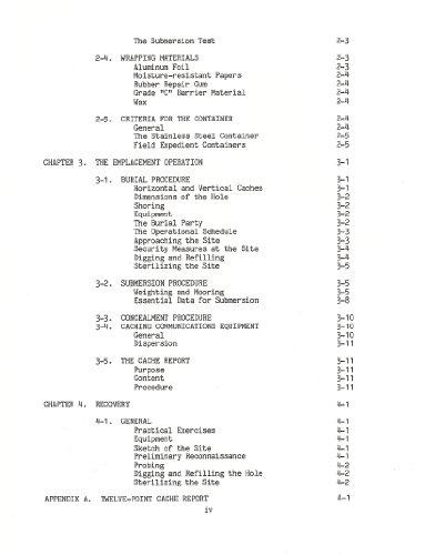 HIDING AND STORING STUFF SAFELY