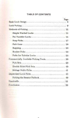 Improvised Lock Picks