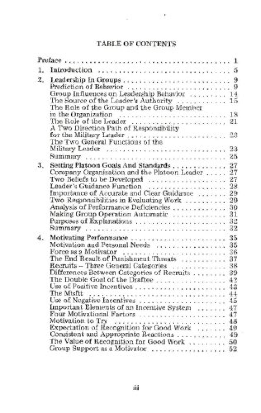 Leadership Handbook for Small Military Operations (The combat bookshelf)