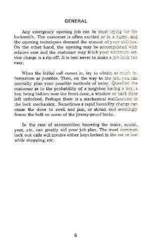 Lockout Techniques of Forced Entry