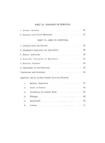 Sun, Sand and Survival: An Analysis of Survival Experiences in Desert Areas