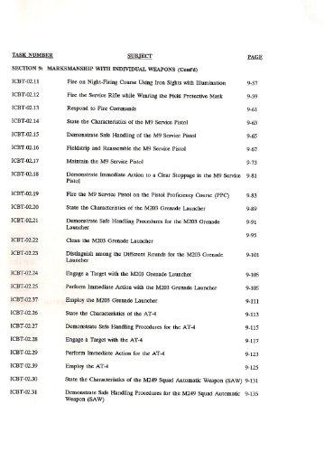 U.S. Marine Battle Skills Manual