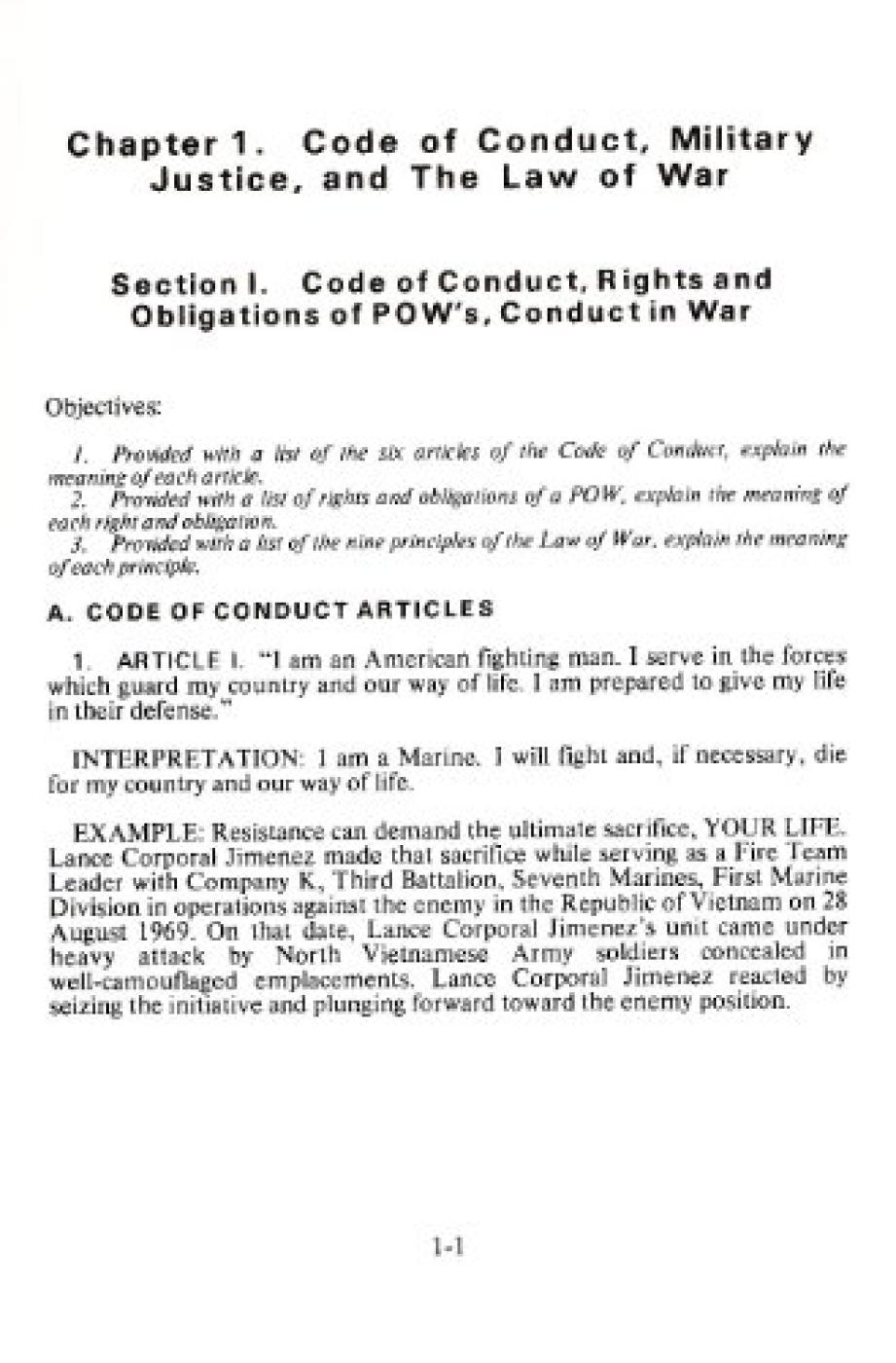 Us Marine Corps Essential Subjects