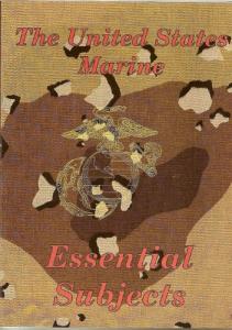 Us Marine Corps Essential Subjects