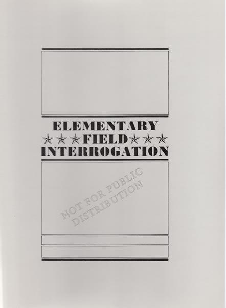 Elementary Field Interrogation