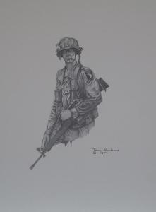 101st Trooper Print