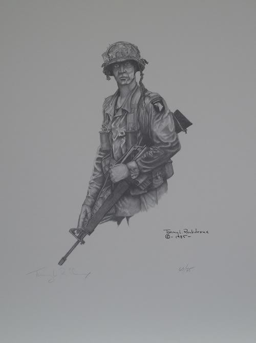 101st Trooper Print Limited Edition