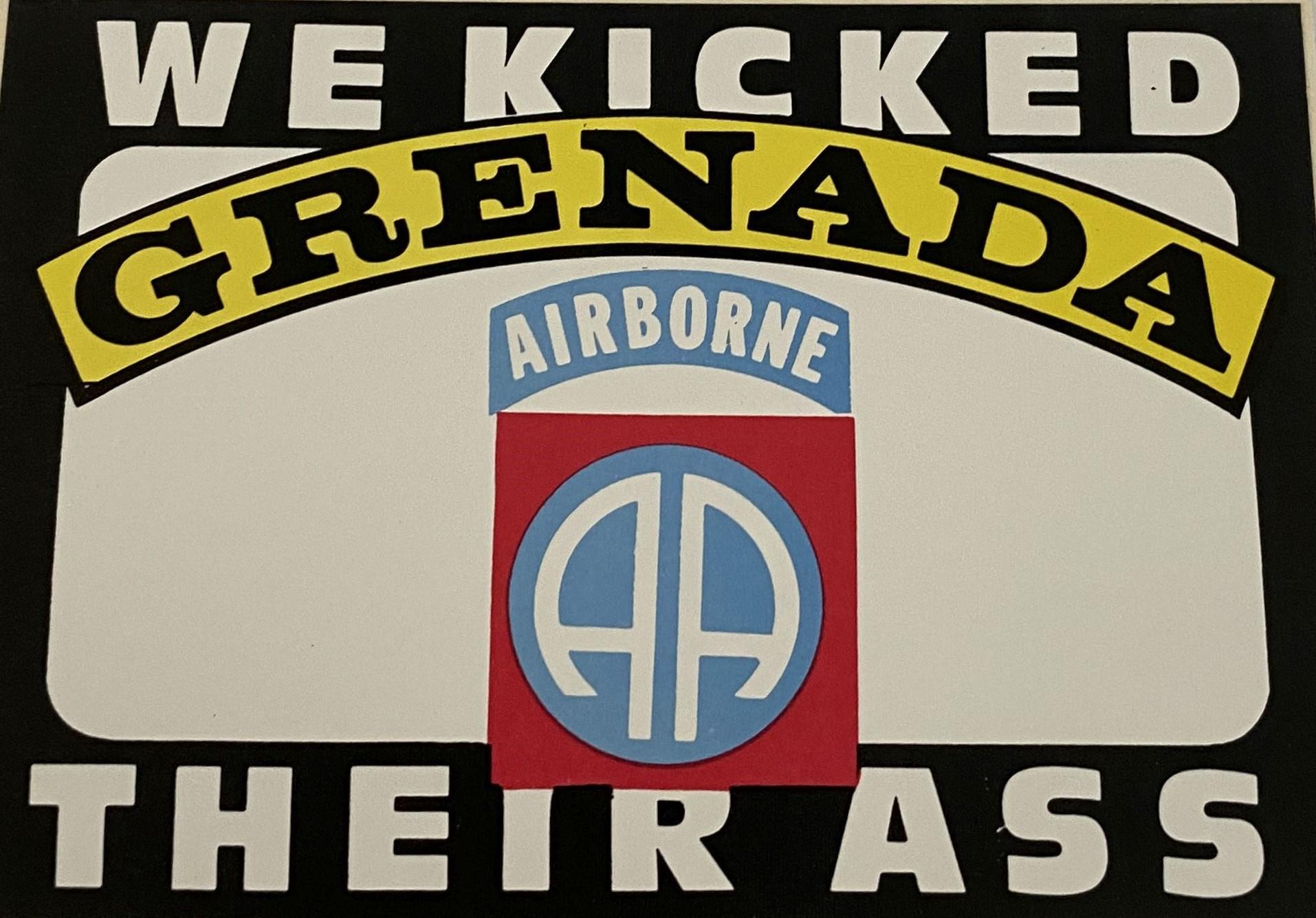 We Kicked Their Ass (Sticker)